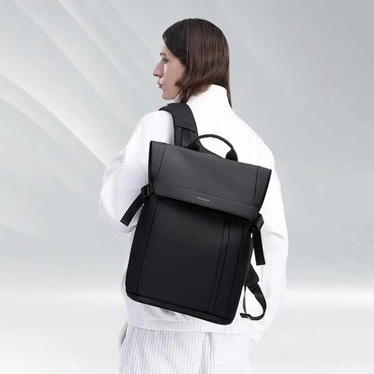 Bange Men Fashion Backpack 15.6 inch Multifunctional Waterproof Backpack Daily Travel Bag Casual School Rucksack with Buckle