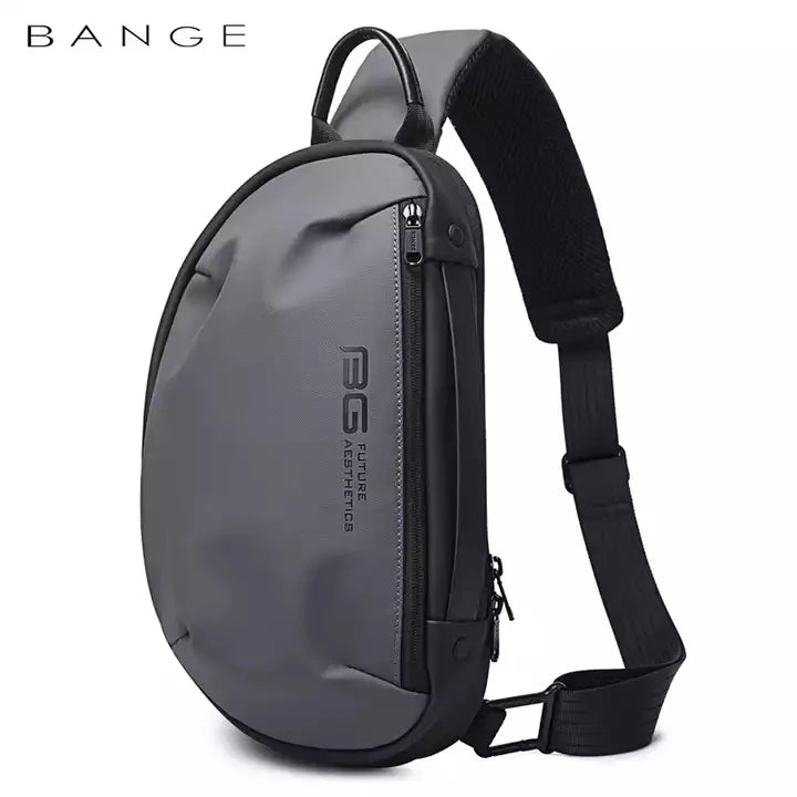 BANGE 2022 New Anti-theft Multifunction Crossbody Bag Shoulder Messenger Bags Male Waterproof Short Trip Chest Bag Pack for Men