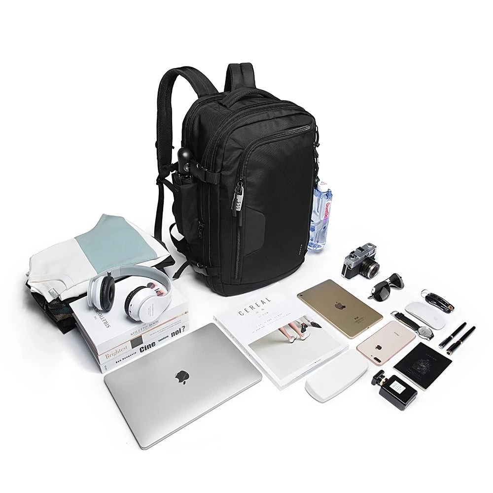 Big Big Bag #0014 - BANGE Expandable Travel Backpack – 15.6" Laptop, Waterproof, FAA Approved