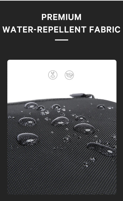 Big Big Bag #0001 - BANGE Hard Shell Sling Bag – Waterproof Crossbody Chest Pack with USB 3.0 Charging