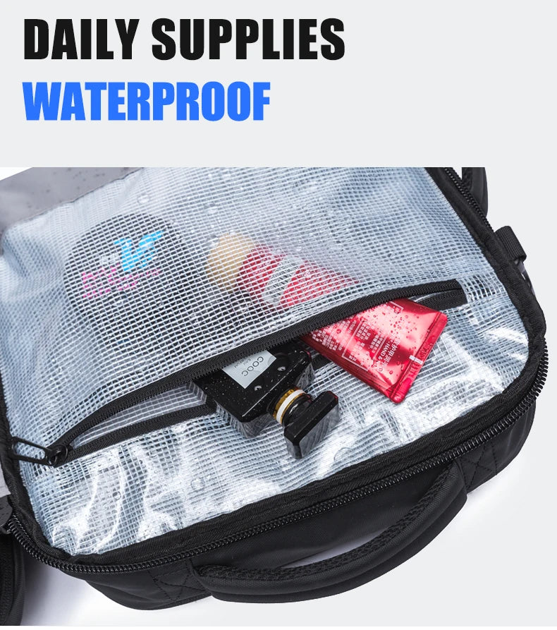 Big Big Bag #0015 - BANGE Expandable Waterproof Backpack – 17.3" Laptop Travel & Work Bag for Men