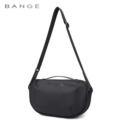 BANGE Men's Waterproof Crossbody Bag Oxford Large Capacity Multifunction Anti-theft Sling Shoulder Messenger Chest Bag Pack