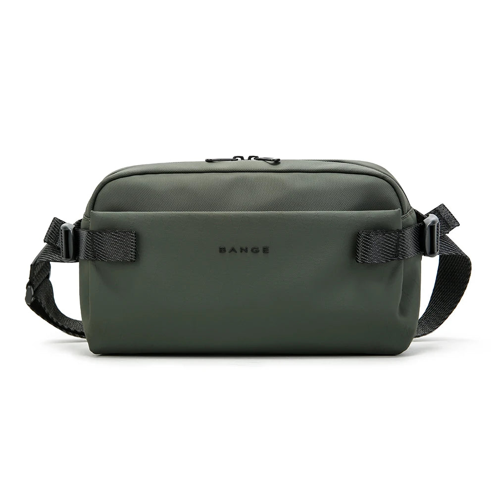BANGE Daily Use Crossbody Bag Minimalist Chest Shoulder Pack for Men and Women Sling Bag Waterproof Lightweight Pack For Travel