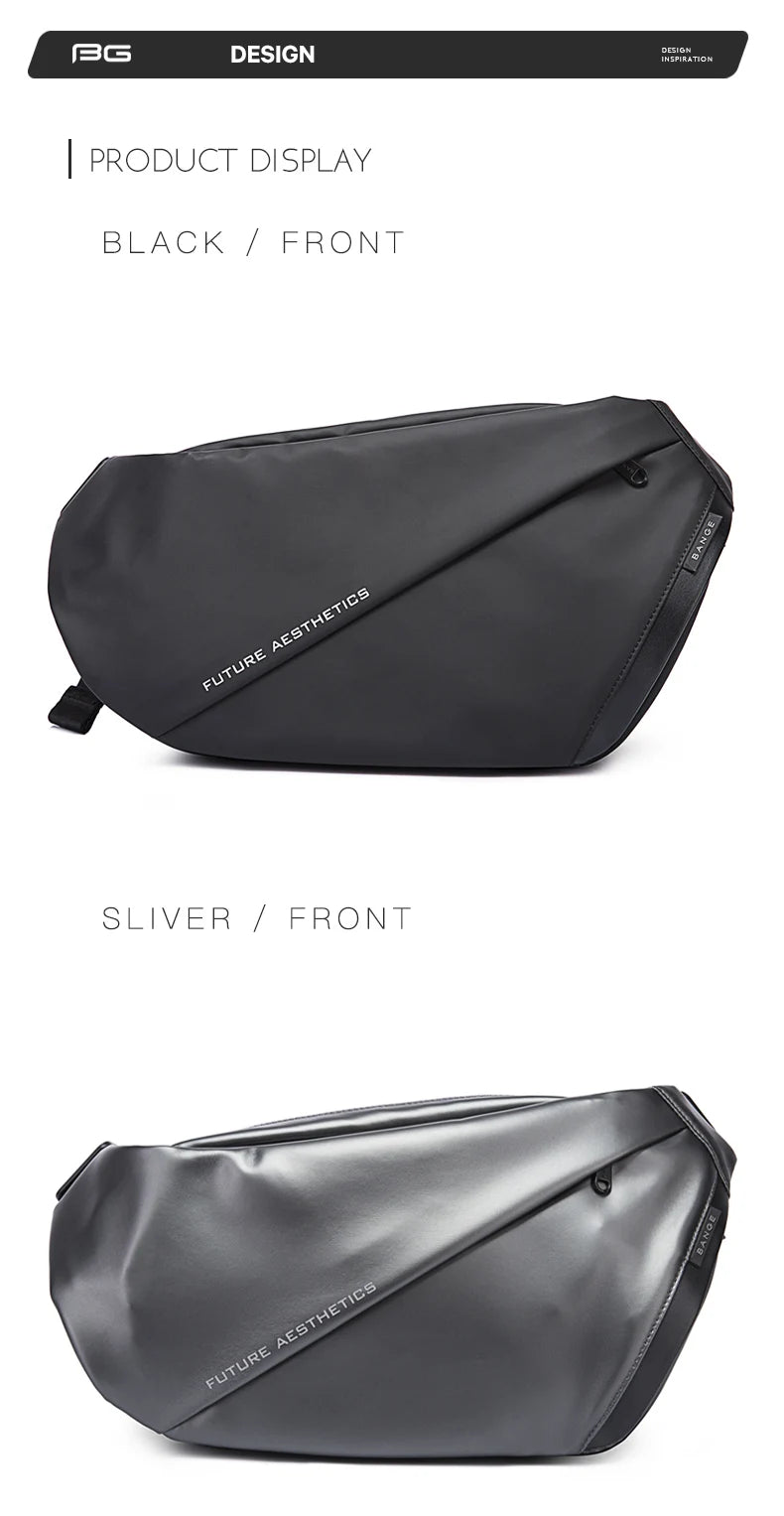 BANGE Chest Bag New Design 9.7 inch iPadShoulder Messenger Bags Waterproof Anti-stain Anti-theft Big Capacity Short Trip Pack