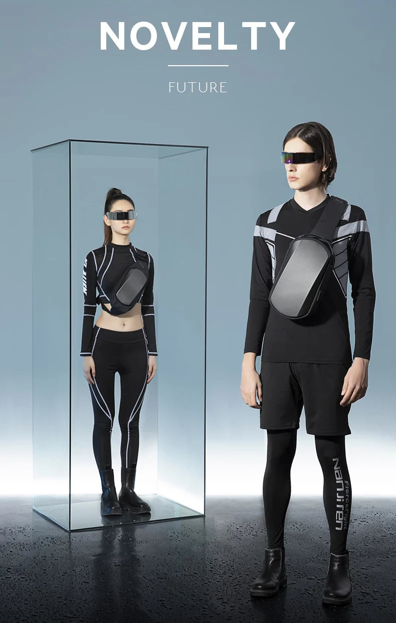 BANGE Chest Bag New Multifunction Crossbody Shoulder Messenger Bags Lightweight Anti-Theft Anti-stain Waterproof Short Trip Pack