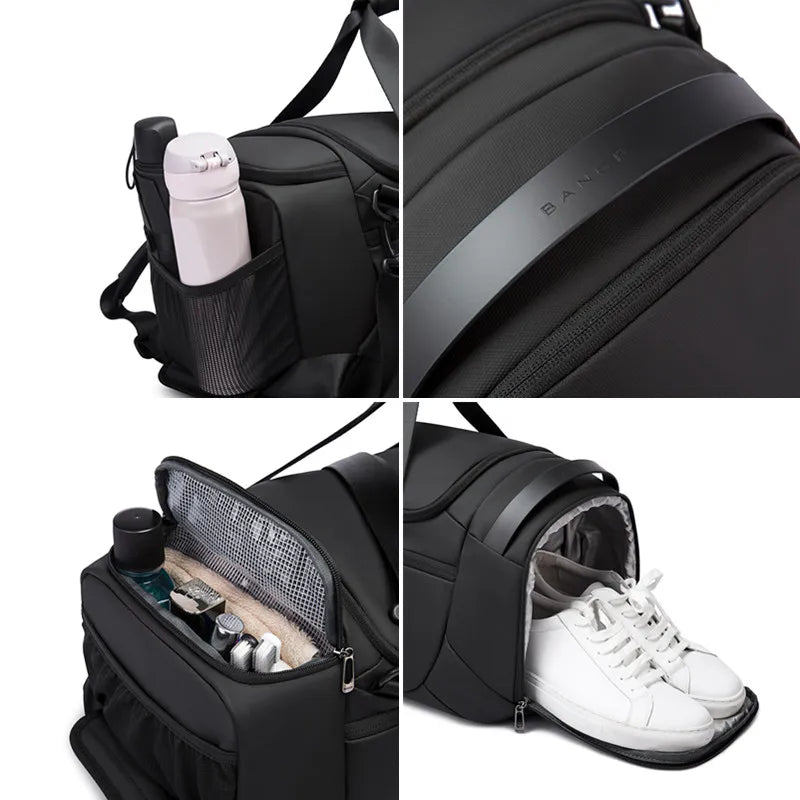 Big Big Bag #0017 - BANGE Men’s Gym Bag – Waterproof Sports Duffel with Dry/Wet Separation