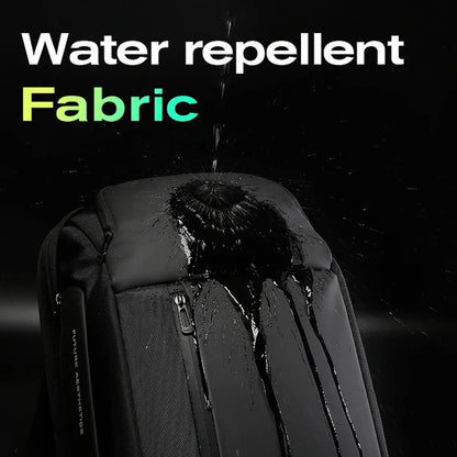 2024 New Fashion Men Business Backpack 15.6 in Laptop Backpack Work Man Bag Unisex Black Travel Male Backpack Mochila Waterproof