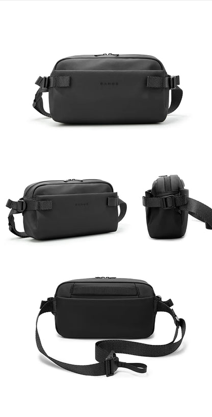BANGE Daily Use Crossbody Bag Minimalist Chest Shoulder Pack for Men and Women Sling Bag Waterproof Lightweight Pack For Travel
