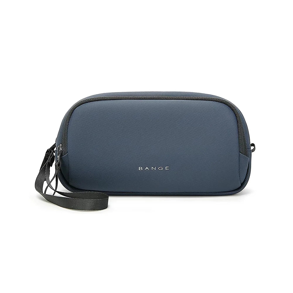 BANGE New Unisex Polyester Light Waterproof Digital USB Cable Storage Hand Bag, Electronics Travel Bag Organizer for Cable Case