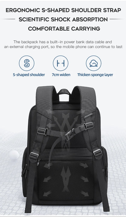 Big Big Bag #0001 - BANGE Hard Shell Sling Bag – Waterproof Crossbody Chest Pack with USB 3.0 Charging