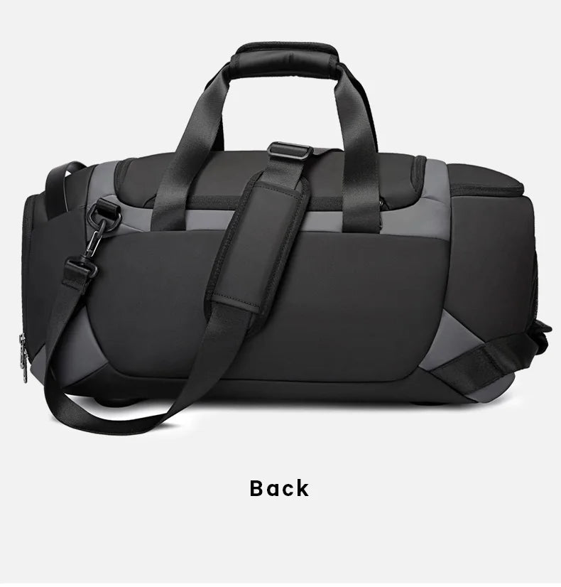 Big Big Bag #0017 - BANGE Men’s Gym Bag – Waterproof Sports Duffel with Dry/Wet Separation