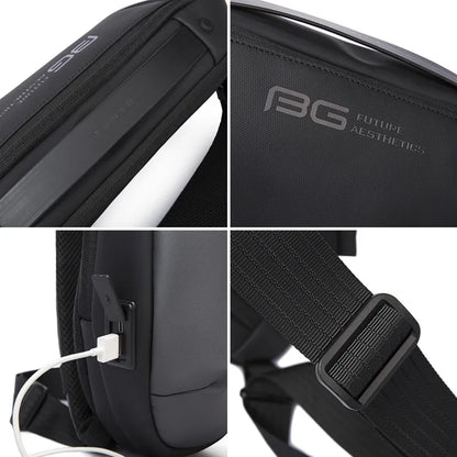 BANGE 2022 New Anti-theft Multifunction Crossbody Bag Shoulder Messenger Bags Male Waterproof Short Trip Chest Bag Pack for Men