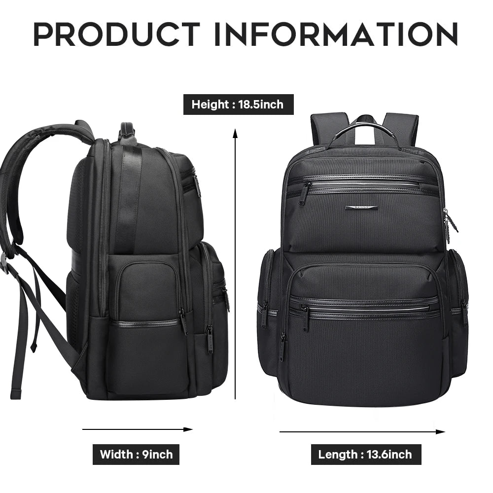 Big Big Bag #0030 - BANGE Anti-Theft Laptop Backpack – 15.6" Waterproof Travel & Business Bag with USB Charging Port