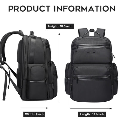 Big Big Bag #0030 - BANGE Anti-Theft Laptop Backpack – 15.6" Waterproof Travel & Business Bag with USB Charging Port