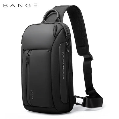Bange New Oxford Fashion Waterproof Chest Bag Crossbody Bag Men's Models Men's Chest Bag Leisure Shoulder Satchel Large Capacity