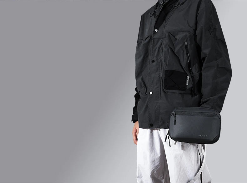 BANGE Travel Electronics Organizer Portable Cord Case Tech Storage Bag Extra Large 3 Layers Universal Carry Cable Bag for Phone