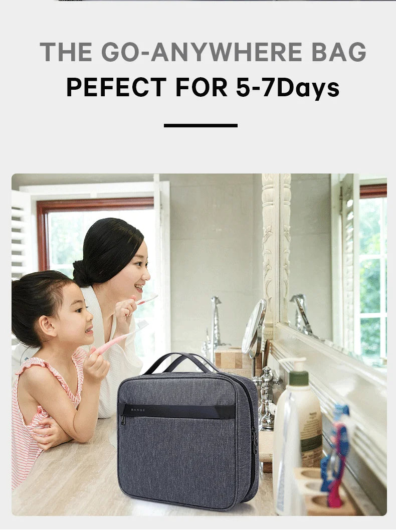 Big Big Bag #0016 - BANGE Hanging Makeup Bag – Waterproof Travel Cosmetic Organizer for Women