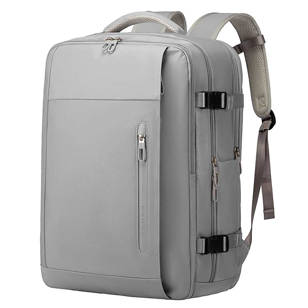 Big Big Bag #0018 - BANGE Men's 15.6" USB Waterproof Laptop Backpack – Travel, Work & School Bag