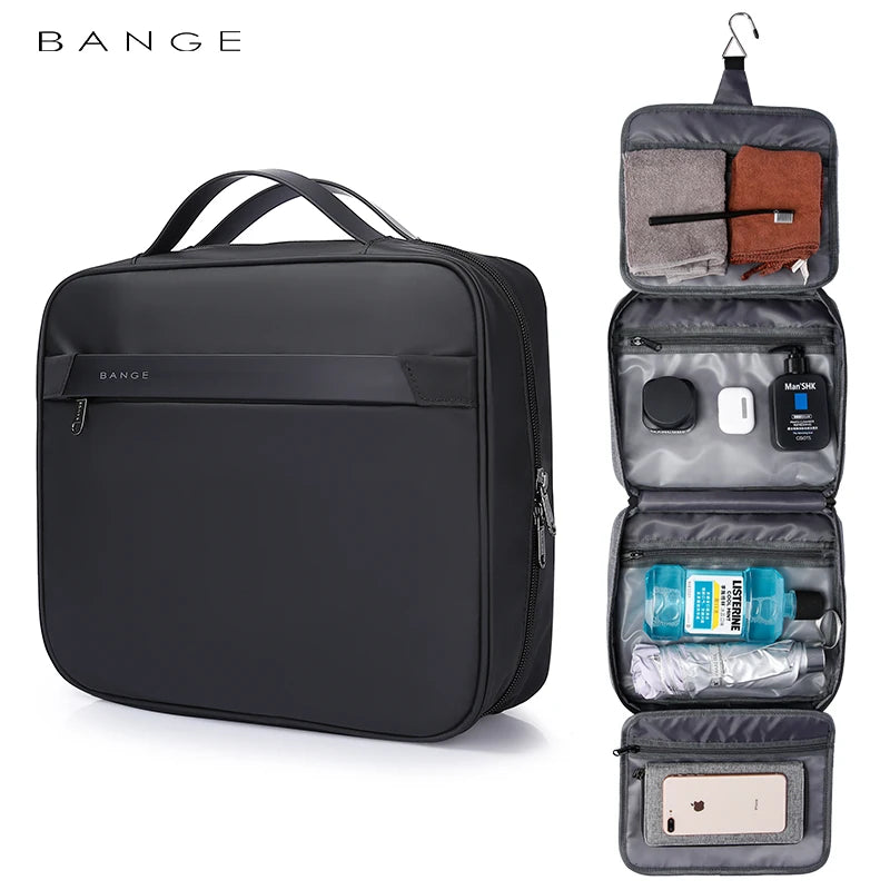 Big Big Bag #0016 - BANGE Hanging Makeup Bag – Waterproof Travel Cosmetic Organizer for Women
